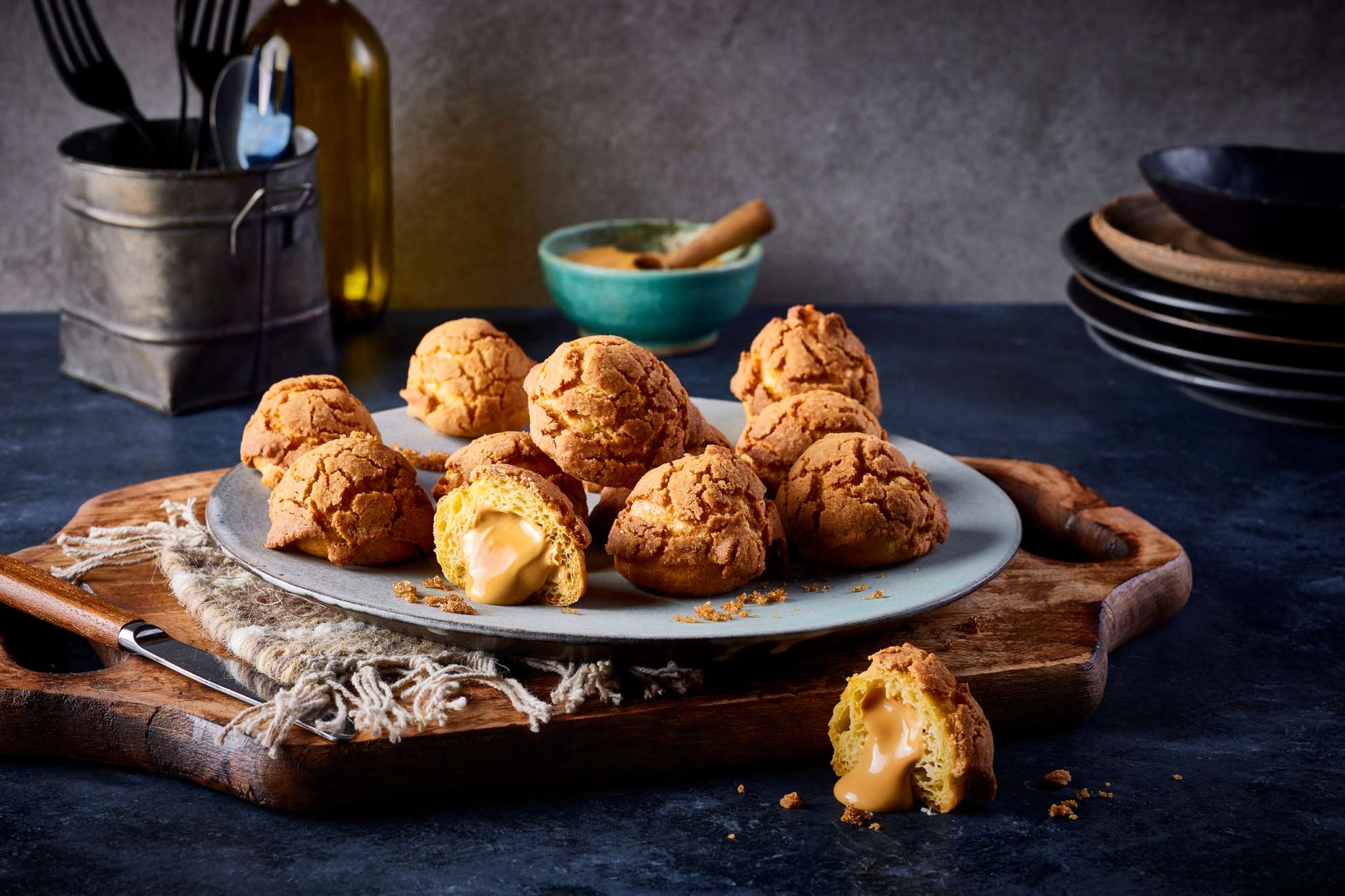 Choux au craquelin with TINE® Brunost™