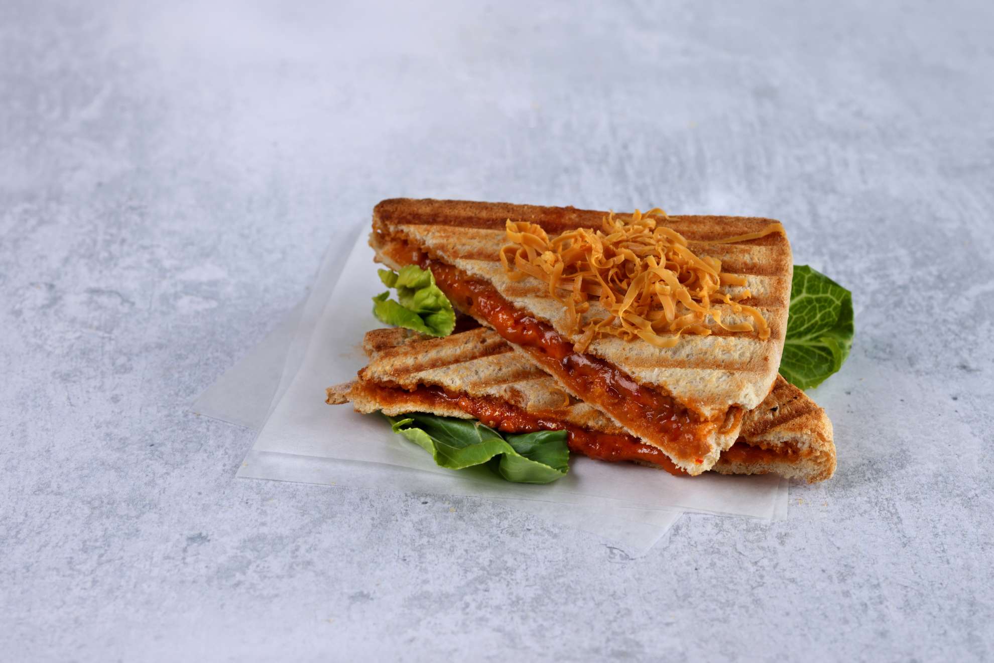 Satay toast with TINE® Brunost™