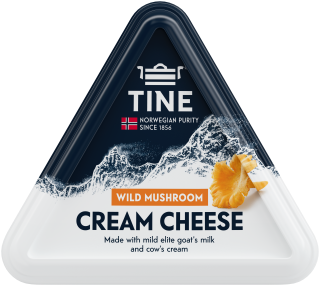 TINE® Cream Cheese (クリームチーズ)クリームチーズ ワイルドマッシュルーム