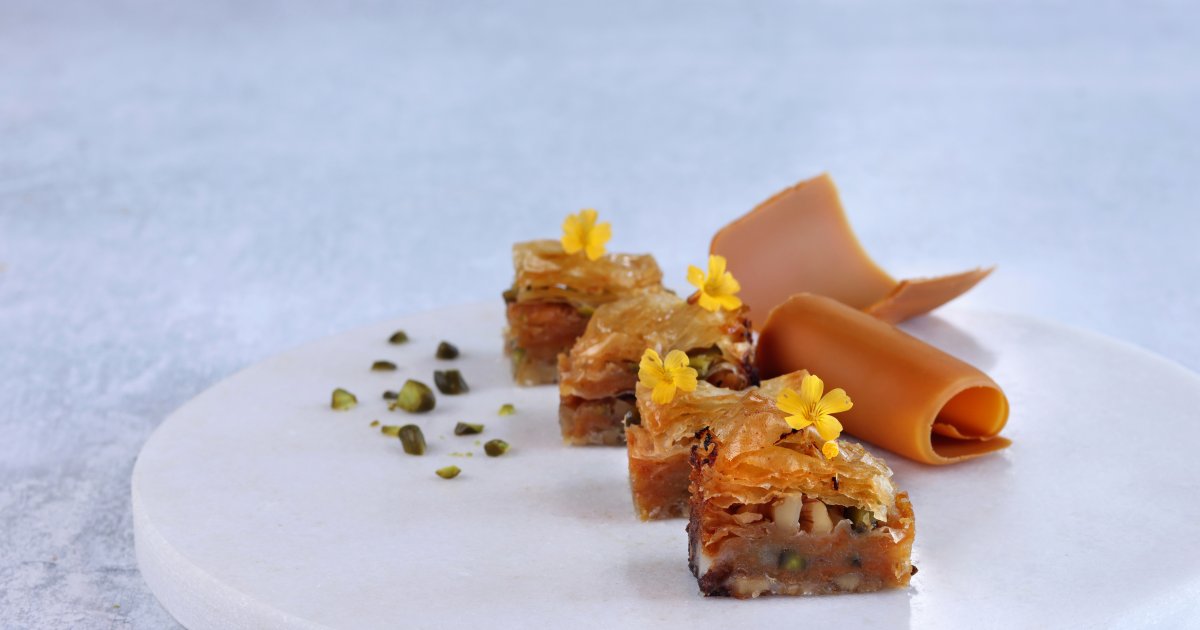Baklava with TINE® Brunost™ - Tineasia