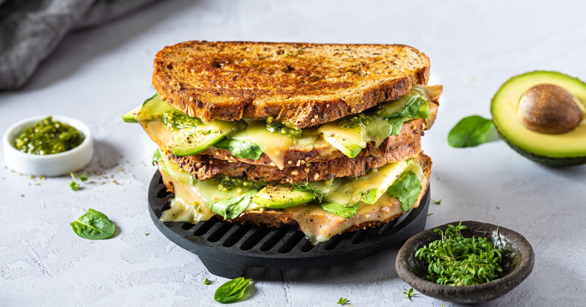 Green Goddess Avocado Toast with TINE® Norwegian Gouda Mild - Tineasia